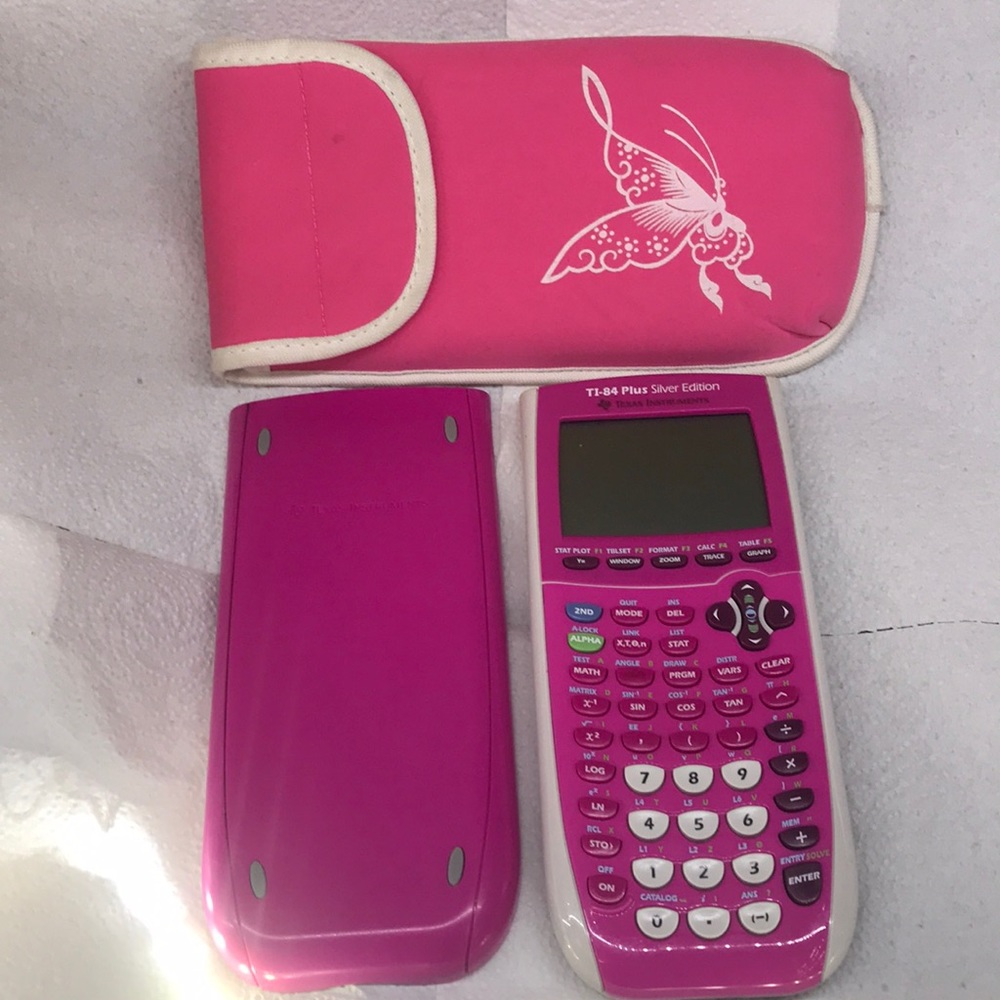SOLD!Graphing Calculator TI 84 plus silver edition